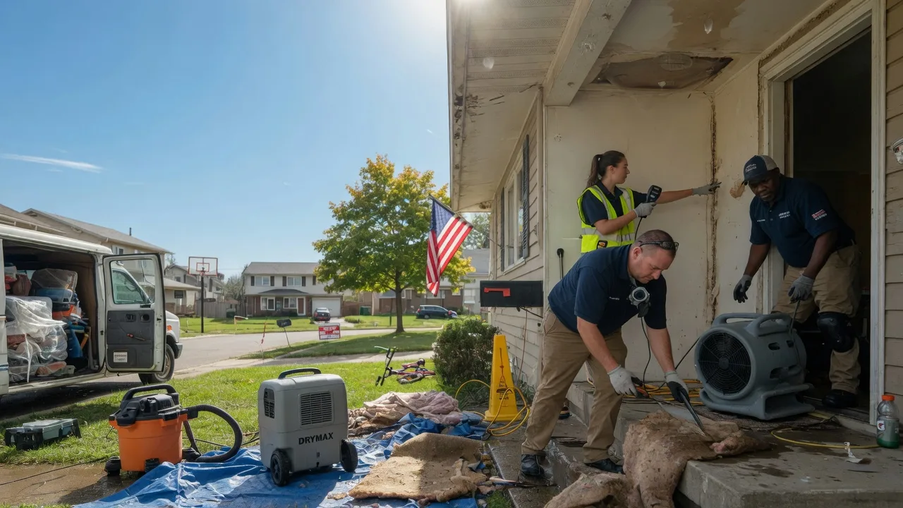 Water Damage Restoration in Liberty, MO near me